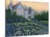 English Cottage lg-Bonnie B. Cook-Stretched Canvas
