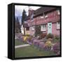 English Country Cottages-null-Framed Stretched Canvas