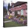 English Country Cottages-null-Stretched Canvas