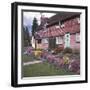 English Country Cottages-null-Framed Photographic Print