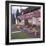 English Country Cottages-null-Framed Photographic Print