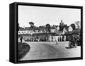 English Country Dance-Fred Musto-Framed Stretched Canvas