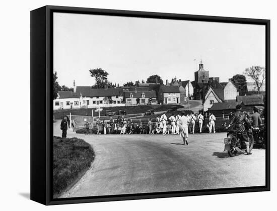English Country Dance-Fred Musto-Framed Stretched Canvas