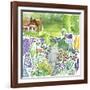 English Country Garden-Elizabeth Rider-Framed Giclee Print