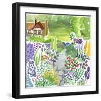 English Country Garden-Elizabeth Rider-Framed Giclee Print
