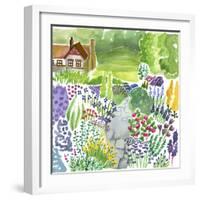 English Country Garden-Elizabeth Rider-Framed Giclee Print