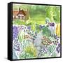 English Country Garden-Elizabeth Rider-Framed Stretched Canvas