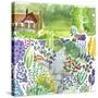 English Country Garden-Elizabeth Rider-Stretched Canvas