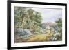 English Country Garden-Henry Stannard-Framed Giclee Print