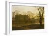 English Country House in Autumn Haze-Louis H Grimshaw-Framed Giclee Print