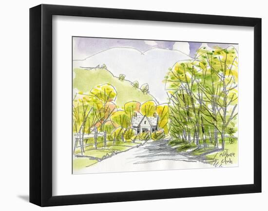 English Countryside-Kenji Fujimura-Framed Art Print