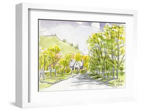 English Countryside-Kenji Fujimura-Framed Art Print