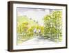 English Countryside-Kenji Fujimura-Framed Art Print