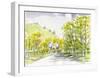 English Countryside-Kenji Fujimura-Framed Art Print