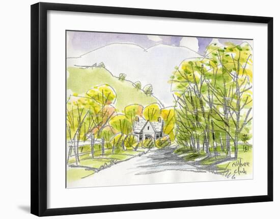 English Countryside-Kenji Fujimura-Framed Art Print