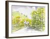 English Countryside-Kenji Fujimura-Framed Art Print