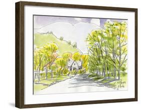 English Countryside-Kenji Fujimura-Framed Art Print