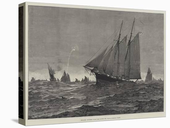 English Cruisers with the North Sea Trawl-Fishing Fleet-null-Stretched Canvas