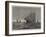 English Cruisers with the North Sea Trawl-Fishing Fleet-null-Framed Giclee Print