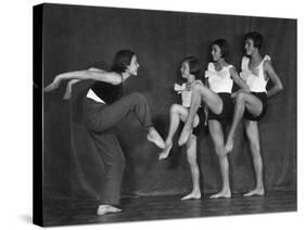 English Dance School-null-Stretched Canvas