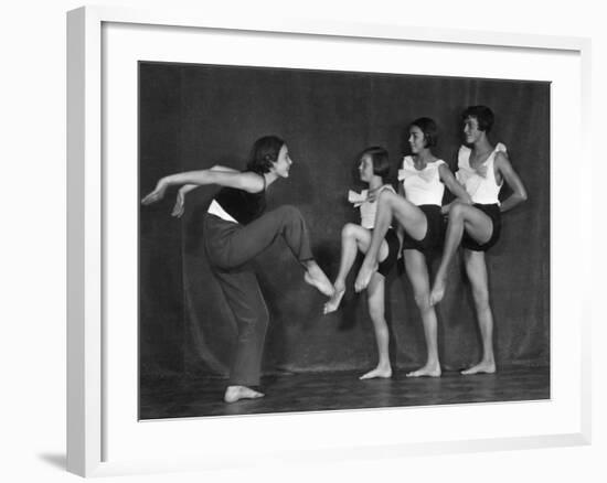 English Dance School-null-Framed Photographic Print