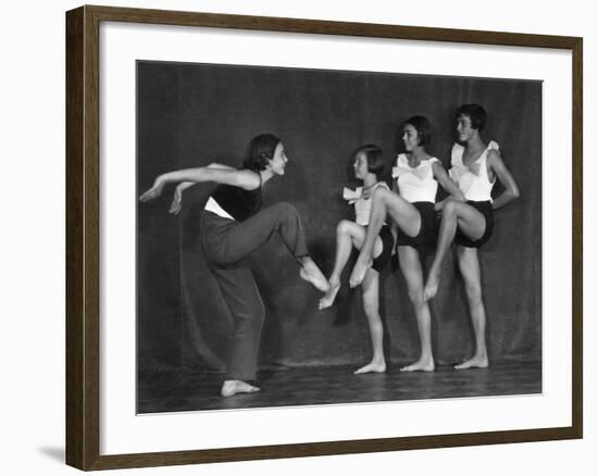 English Dance School-null-Framed Photographic Print