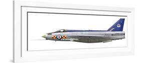 English Electric Lightning F2 of the Royal Air Force-Stocktrek Images-Framed Art Print