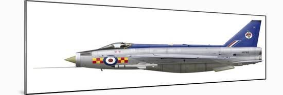 English Electric Lightning F2 of the Royal Air Force-Stocktrek Images-Mounted Art Print