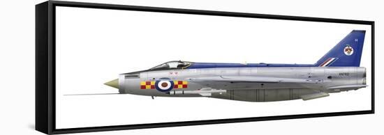 English Electric Lightning F2 of the Royal Air Force-Stocktrek Images-Framed Stretched Canvas