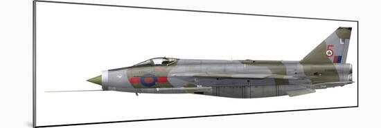 English Electric Lightning F6 of the Royal Air Force-Stocktrek Images-Mounted Art Print