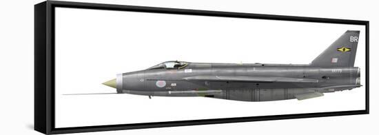 English Electric Lightning F6 of the Royal Air Force-Stocktrek Images-Framed Stretched Canvas