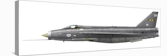 English Electric Lightning F6 of the Royal Air Force-Stocktrek Images-Stretched Canvas