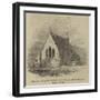 English Episcopal Church Building at Riversdale, in South Africa-null-Framed Giclee Print