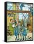 English Family Travelling to France, 1886-null-Framed Stretched Canvas