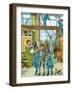 English Family Travelling to France, 1886-null-Framed Giclee Print