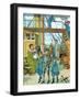 English Family Travelling to France, 1886-null-Framed Giclee Print