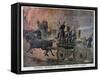 English Firemen Going to an Emergency, 1897-Henri Meyer-Framed Stretched Canvas