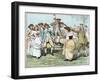 English folk dancing 18th-Randolph Caldecott-Framed Giclee Print