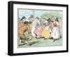 English folk dancing --Randolph Caldecott-Framed Giclee Print