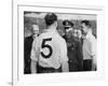 English Footballer Eddie Hapgood Meeting King George VI, C1937-C1944-null-Framed Giclee Print