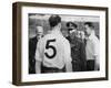 English Footballer Eddie Hapgood Meeting King George VI, C1937-C1944-null-Framed Giclee Print