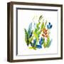 English Garden 1-Lesia Binkin-Framed Art Print