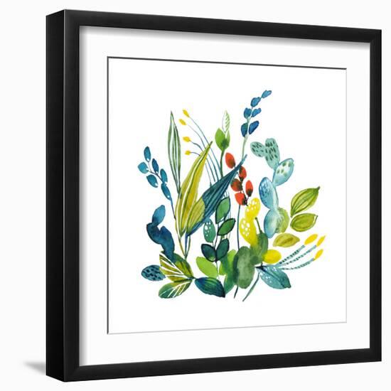 English Garden 2-Lesia Binkin-Framed Art Print