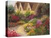 English Garden-Carol Bailey-Stretched Canvas