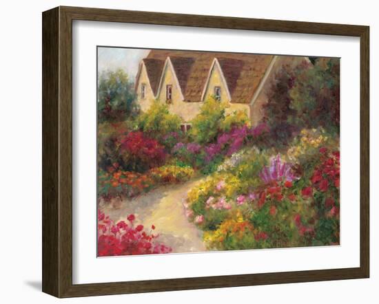 English Garden-Carol Bailey-Framed Art Print