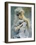 English Girl, 1880-Daniele Ranzoni-Framed Giclee Print