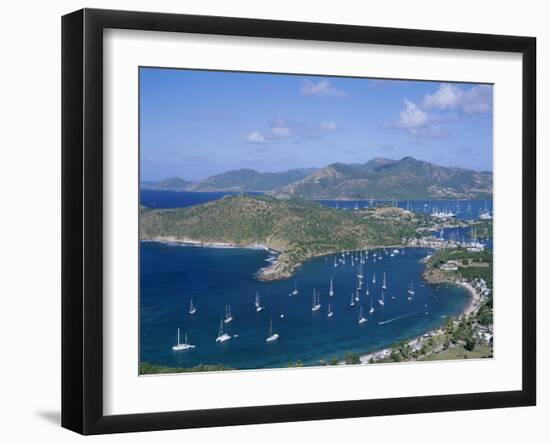 English Harbour, Antigua, Caribbean Islands-null-Framed Premium Photographic Print