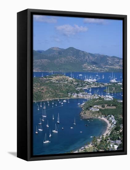 English Harbour, Antigua, Caribbean Islands-null-Framed Stretched Canvas