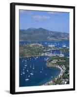 English Harbour, Antigua, Caribbean Islands-null-Framed Premium Photographic Print