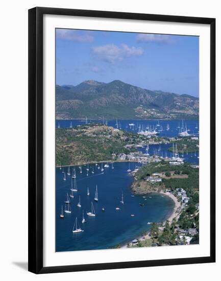English Harbour, Antigua, Caribbean Islands-null-Framed Premium Photographic Print